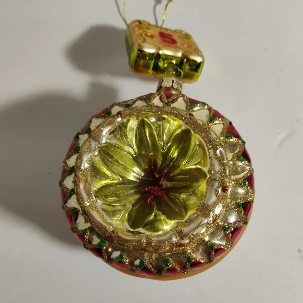Grande Living 12 Days of Christmas  Glass Tree Ornaments 4,5,6 by Dillard's